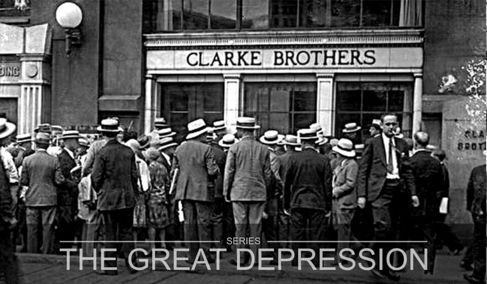 Clarke Brothers Brokerage and Bank Closes